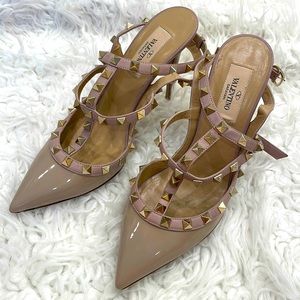 Stunning Valentino rock stud stiletto heels